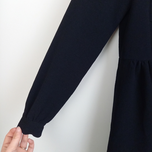 Sézane Aurora Mini Dress in Black EU 34 / UK 6 - Picture 8 of 12